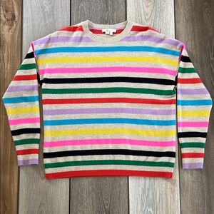 Boden Colorful Striped Sweater, US 10/UK 14